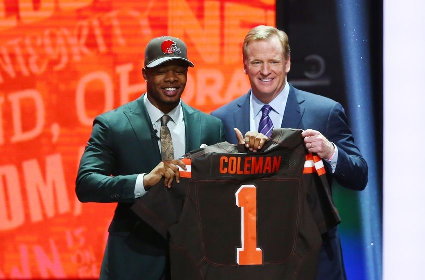 Corey Coleman Roger Goodell Nfl 2016 Nfl Draft 850x560